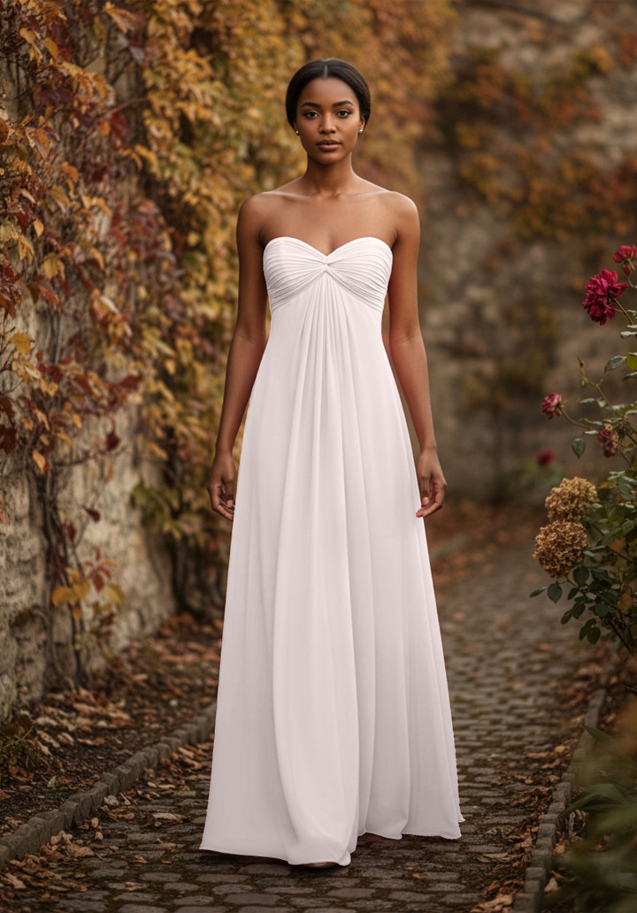 Morilee Bridesmaid 3030038 Chiffon Sweetheart Neck Dress