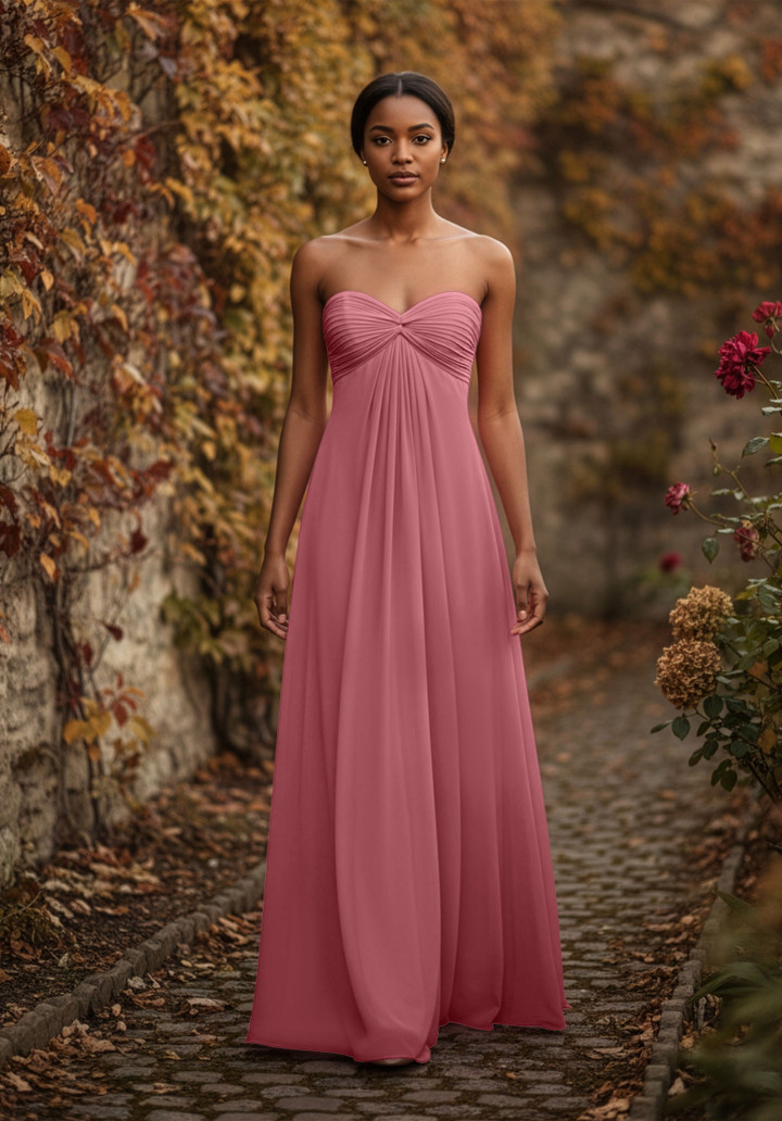 Morilee Bridesmaid 3030038 Chiffon Sweetheart Neck Dress