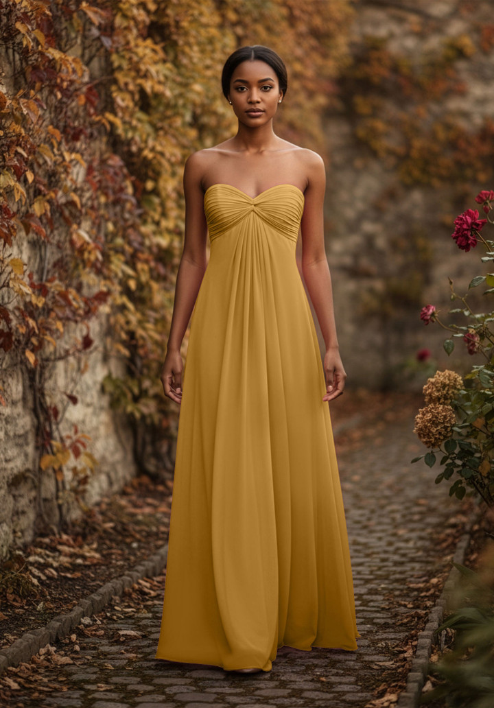 Morilee Bridesmaid 3030038 Chiffon Sweetheart Neck Dress