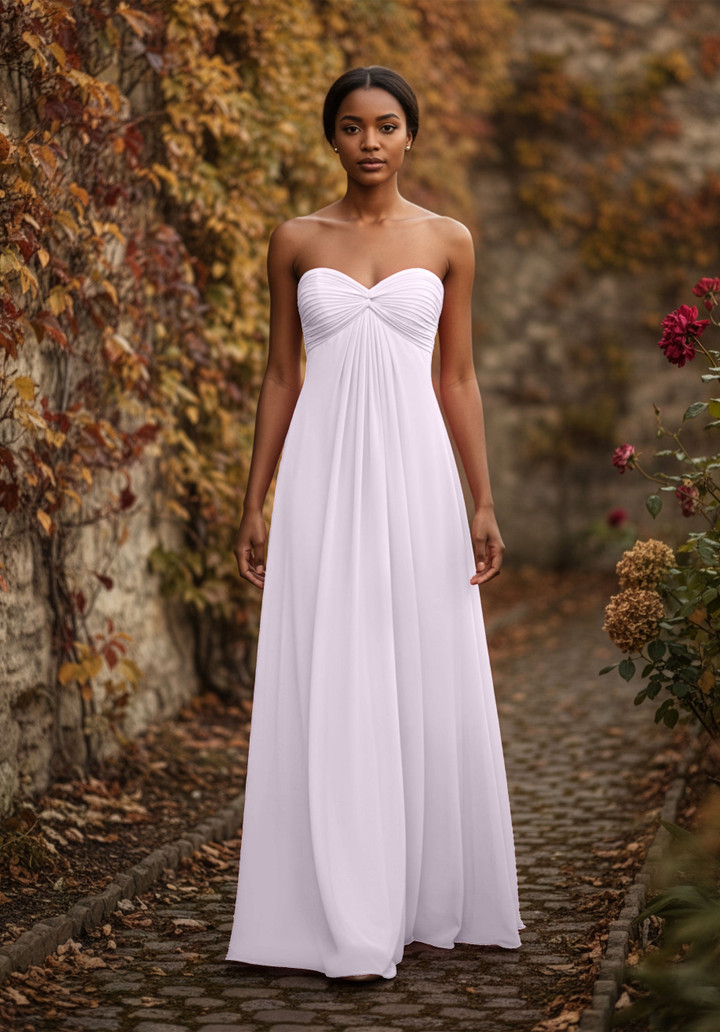 Morilee Bridesmaid 3030038 Chiffon Sweetheart Neck Dress