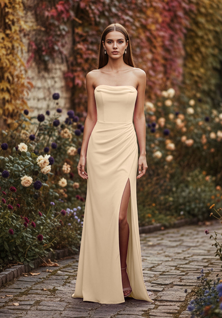 Morilee Bridesmaid 3030040 Chiffon Soft Scoop Neck Dress
