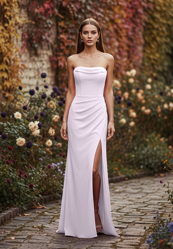 Morilee Bridesmaid 3030040 Chiffon Soft Scoop Neck Dress