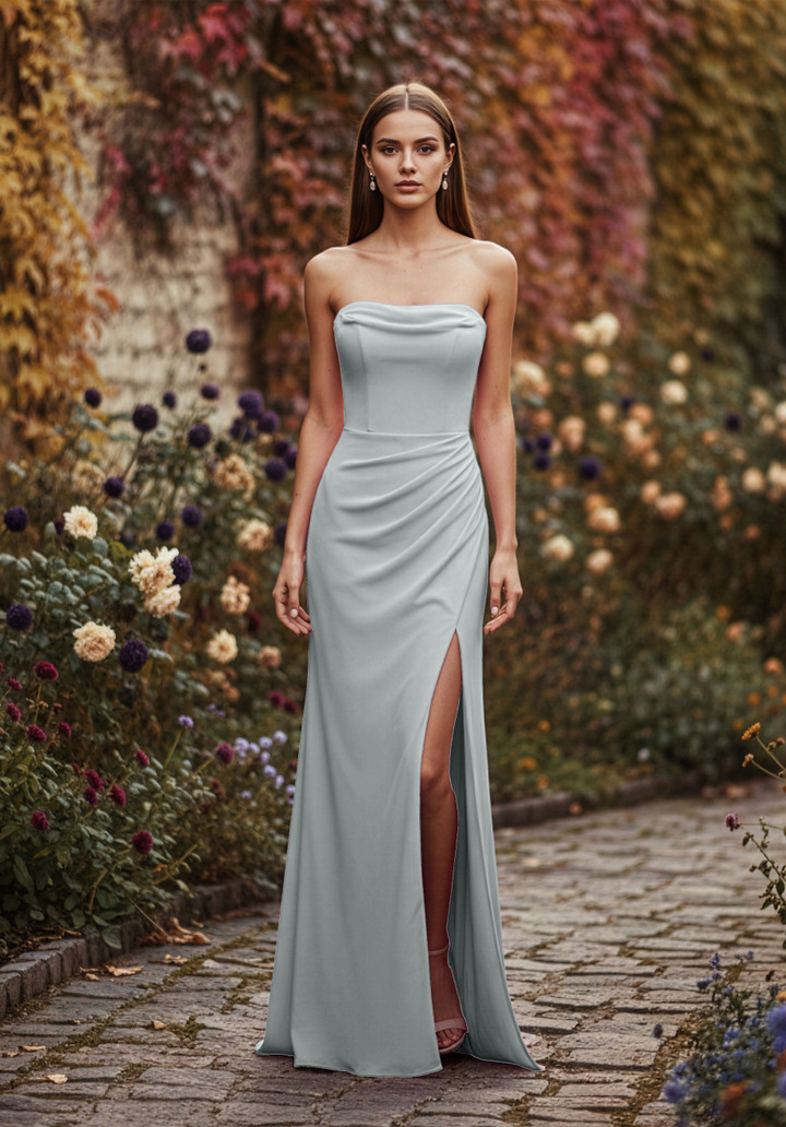 Morilee Bridesmaid 3030040 Chiffon Soft Scoop Neck Dress