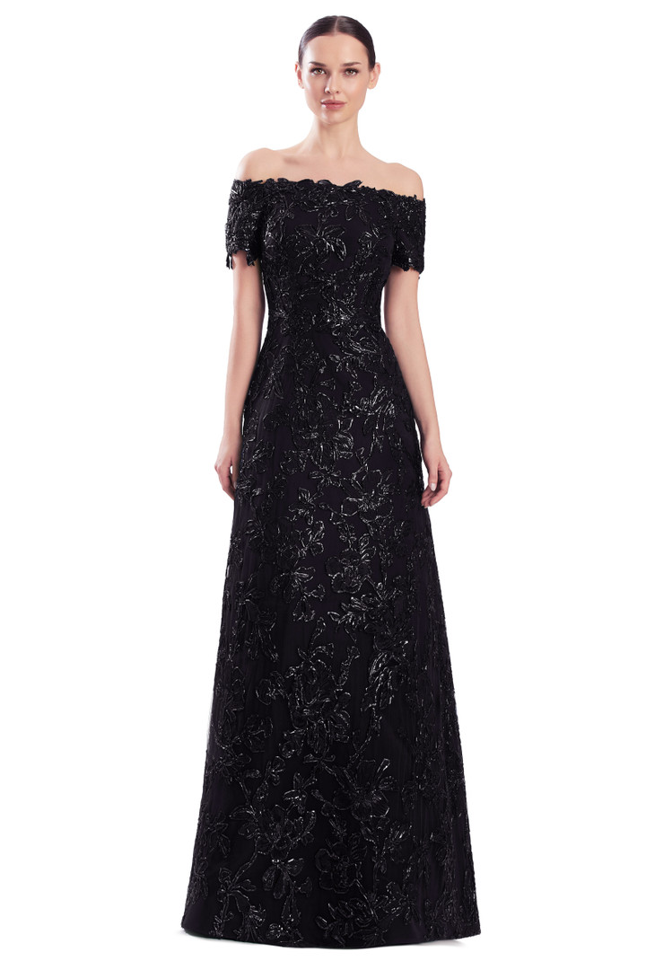 Alexander by Daymor 3331F26 Atelier Off-Shoulder A-line Gown