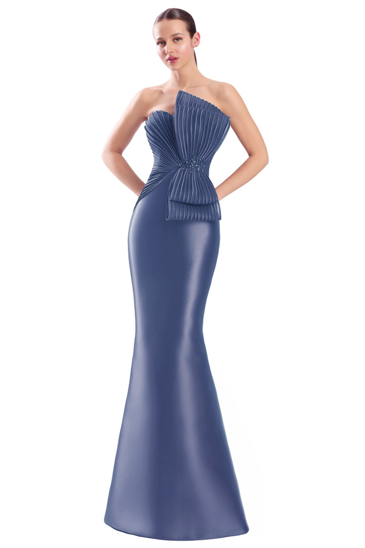 Alexander by Daymor 3351F26 Oversized Bow Strapless Gown