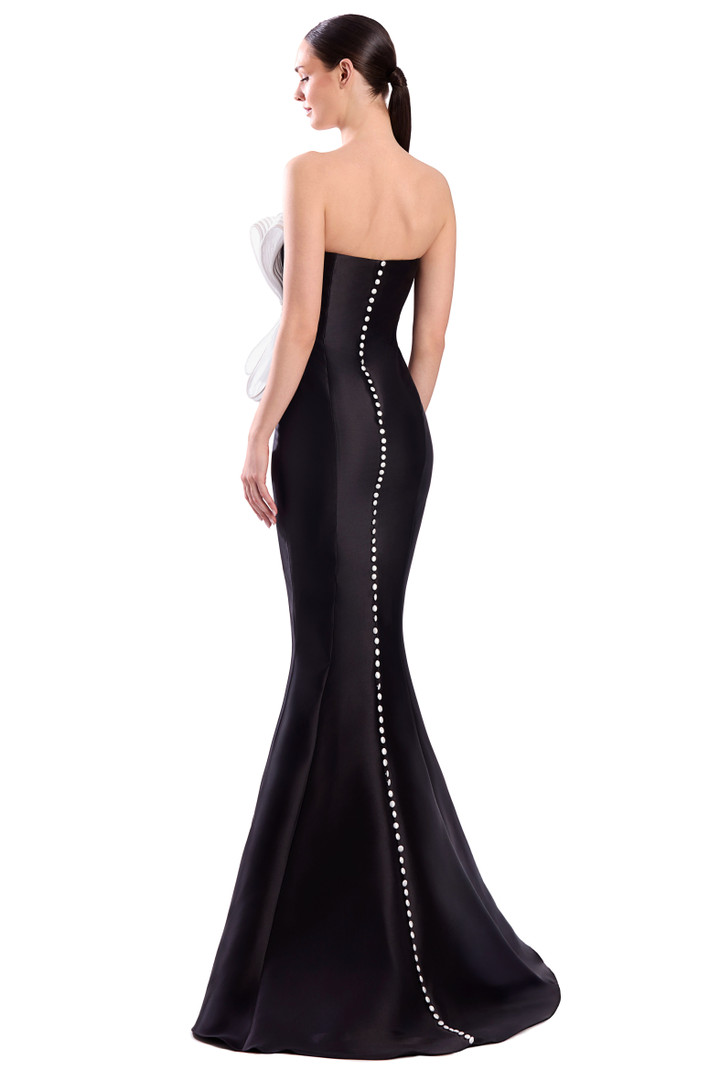 Alexander by Daymor 3351F26 Oversized Bow Strapless Gown