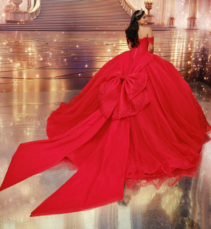 Princesa by Ariana Vara PR30241 Tulle Off-Shoulder Ball Gown