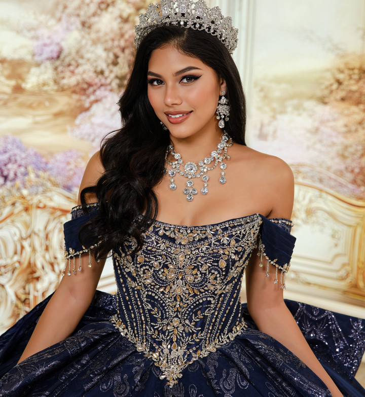 Princesa by Ariana Vara PR30245 Tulle Off-Shoulder Ball Gown