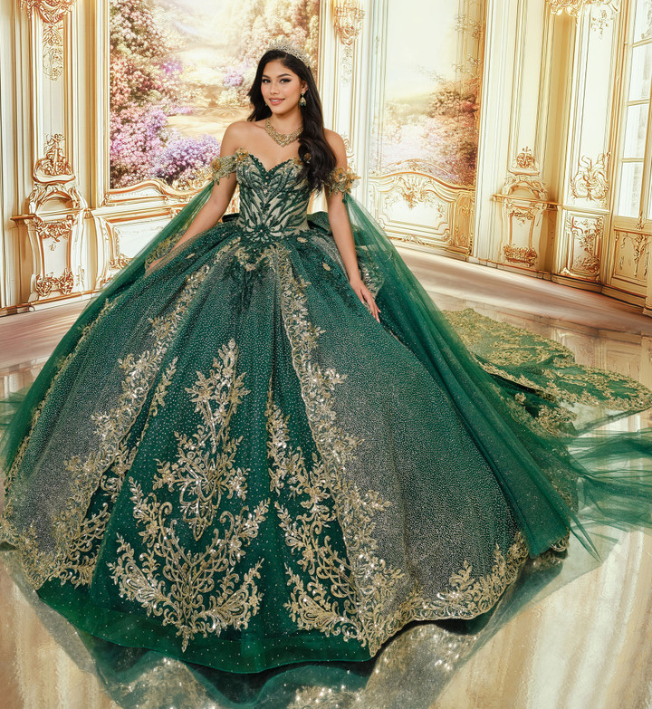 Princesa by Ariana Vara PR30250 Tulle Off-Shoulder Ball Gown