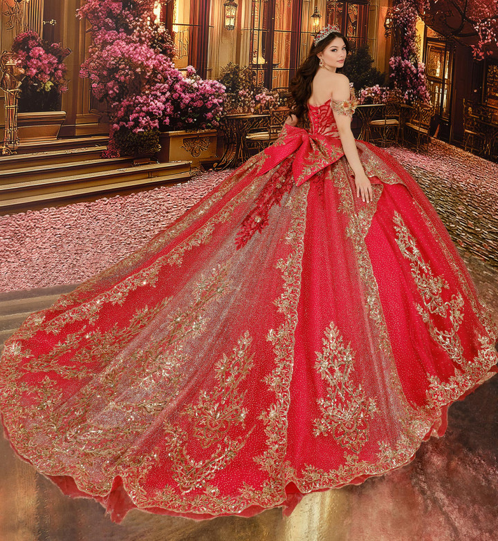 Princesa by Ariana Vara PR30250 Tulle Off-Shoulder Ball Gown
