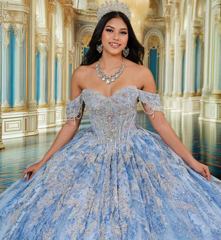 Princesa by Ariana Vara PR30251 Tulle Off-Shoulder Ball Gown