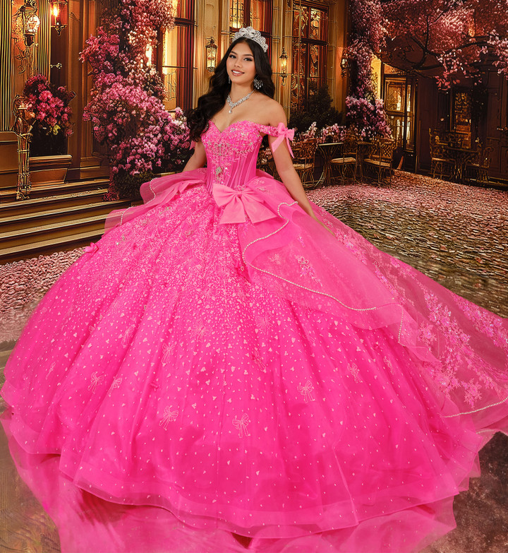 Princesa by Ariana Vara PR30254 Tulle Off-Shoulder Ball Gown