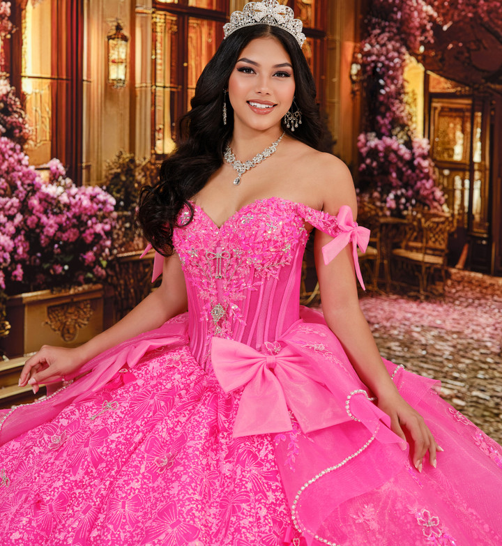 Princesa by Ariana Vara PR30254 Tulle Off-Shoulder Ball Gown