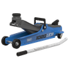 Low Profile Short Chassis Trolley Jack 2 Tonne - Blue