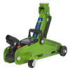 Short Chassis Trolley Jack 2 Tonne - Green