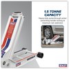Low Profile Long Reach Rocket Lift Trolley Jack 1.5 Tonne