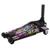 Low Profile Custom Design Trolley Jack with Rocket Lift 2 Tonne - Black