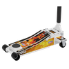 Low Profile Custom Design Trolley Jack with Rocket Lift 2 Tonne - White