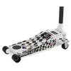 Low Profile Custom Design Trolley Jack with Rocket Lift 2 Tonne - White