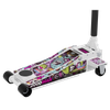 Low Profile Custom Design Trolley Jack with Rocket Lift 2 Tonne - White
