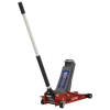 Low Profile Trolley Jack with Rocket Lift 2.25 Tonne - Red