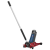 Low Profile Trolley Jack with Rocket Lift 3 Tonne - Red
