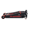Premier Low Profile Trolley Jack with Rocket Lift 4 Tonne - Red