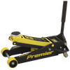 Premier Low Profile Trolley Jack with Rocket Lift 4 Tonne - Yellow
