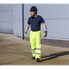 Worksafe® Hi-Vis Yellow Waterproof Trousers - Large