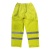 Worksafe® Hi-Vis Yellow Waterproof Trousers - Medium