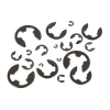 E-Clip Retainer Assortment 800pc