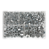 Steel Nut Assortment DIN 934 - 1/4"-1/2"UNF 320pc