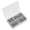 Steel Nut Assortment 1/4"-1/2"UNC 320pc