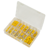Crimp Terminal Assortment 140pc - Yellow
