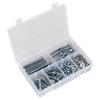 High Tensile Setscrew, Nut & Washer Assortment M8 220pc