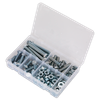 High Tensile Setscrew, Nut & Washer Assortment M10 150pc
