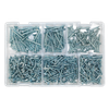 Zinc Plated Self-Tapping Countersunk Pozi Screw Assortment 510pc - DIN 7982