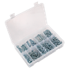 Zinc Plated Self-Tapping Pan Head Pozi Screw Assortment 305pc - DIN 798CZ