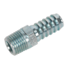 PCL Screwed Tailpiece Male 1/4"BSPT - 3/8" Hose - Pack of 5