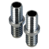 PCL Double End Hose Connector 1/2" Hose - Pack of 2