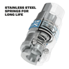 PCL Air Tool Coupling Kit 1/4"BSPT 2pc