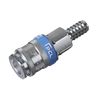 PCL Coupling Body Tailpiece for 3/8" Hose