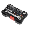 Premier Socket & Colour-Coded Bit Set 1/4"Sq Drive 31pc