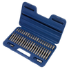 Premier TRX-Star*/Hex/Spline Bit Set 3/8" & 1/2"Sq Drive 42pc