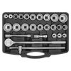 Premier Metric/Imperial Socket Set 3/4"Sq Drive 12-Point 26pc