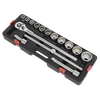 Premier Socket Set 3/4"Sq Drive 12-point 15pc