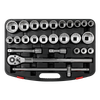 Premier Metric/Imperial Socket Set 3/4"Sq Drive 12-point 26pc