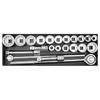 Premier Socket Set 3/4"Sq Drive 12-point 22pc