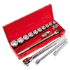 Premier Socket Set 3/4"Sq Drive 17pc