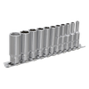 Premier Imperial Deep Socket Set 1/4"Sq Drive 11pc
